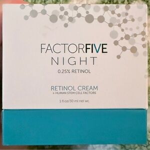 FactorFive Night Retinol Cream + Human Stem Cell Factors
